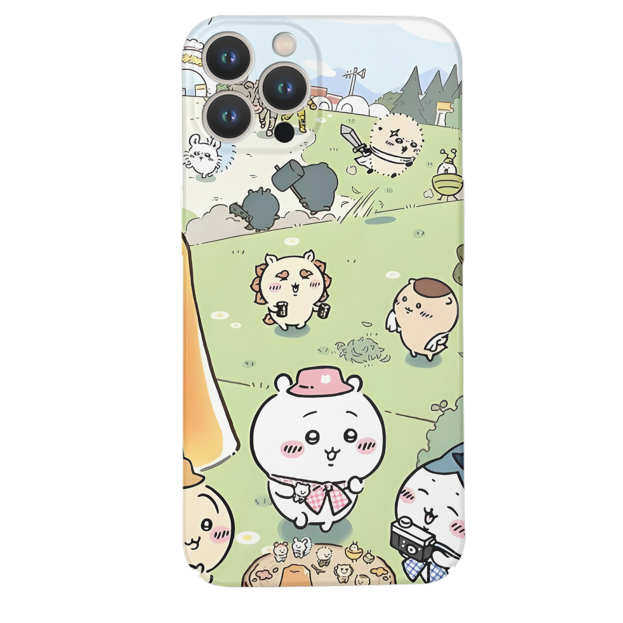 （画像用） ちいかわ Chii-kawa 【iPhone 14シリーズ対応】ハードケース